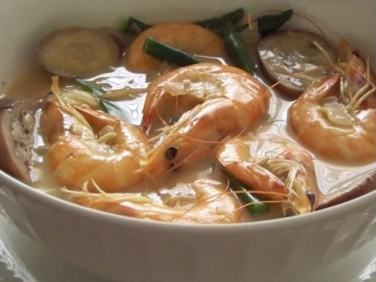 Shrimp in Coconut Milk (Hipon sa Gata) - photo 2