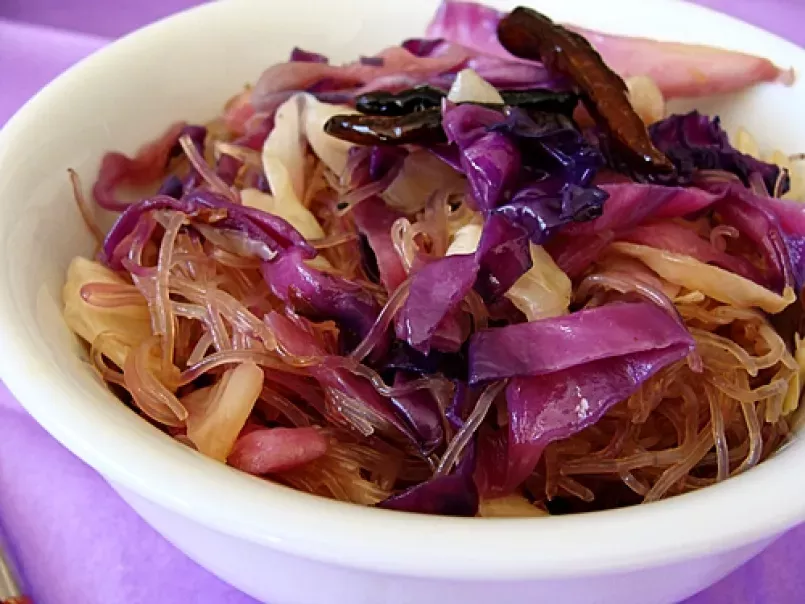 Sichuan Cabbage with Cellophane Noodles - photo 2