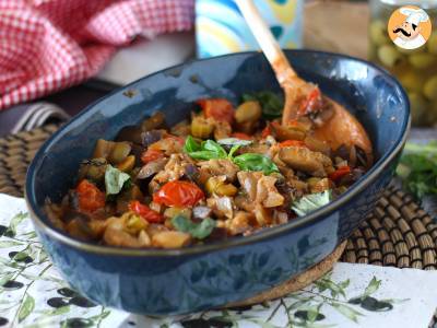 Sicilian caponata, a staple of Mediterranean cuisine