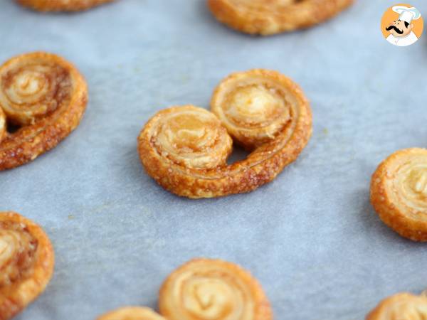 Simple and quick puff pastry palmiers - photo 3