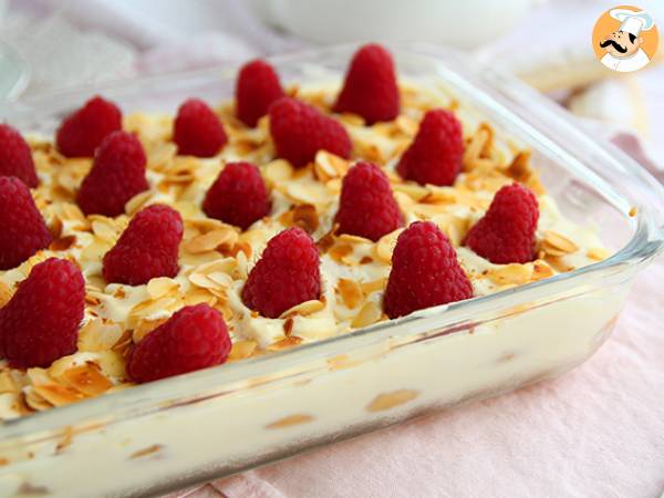 Simple and quick raspberry tiramisu - photo 3