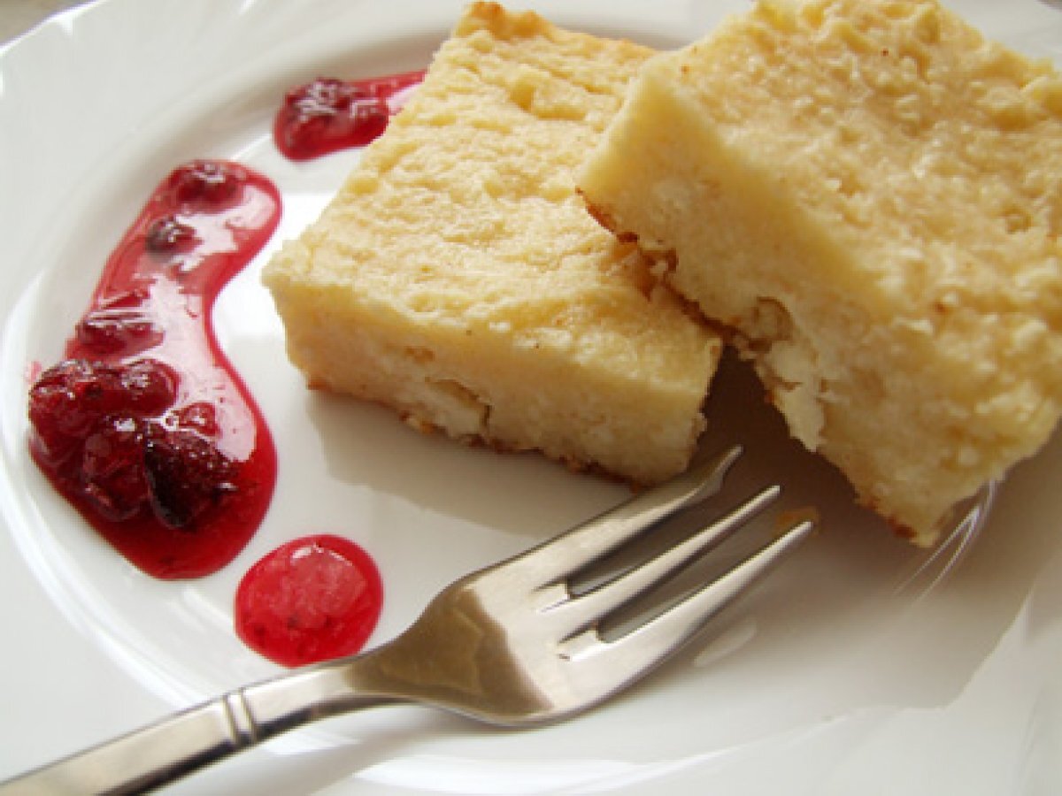 Simple cottage cheese cake Recipe Petitchef