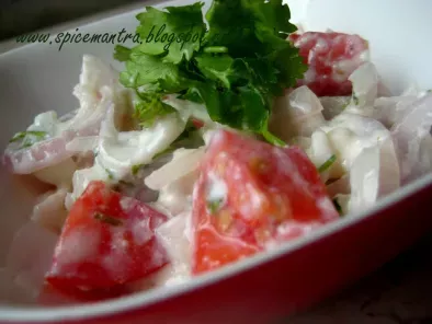 Simple Onion and Tomato Salad