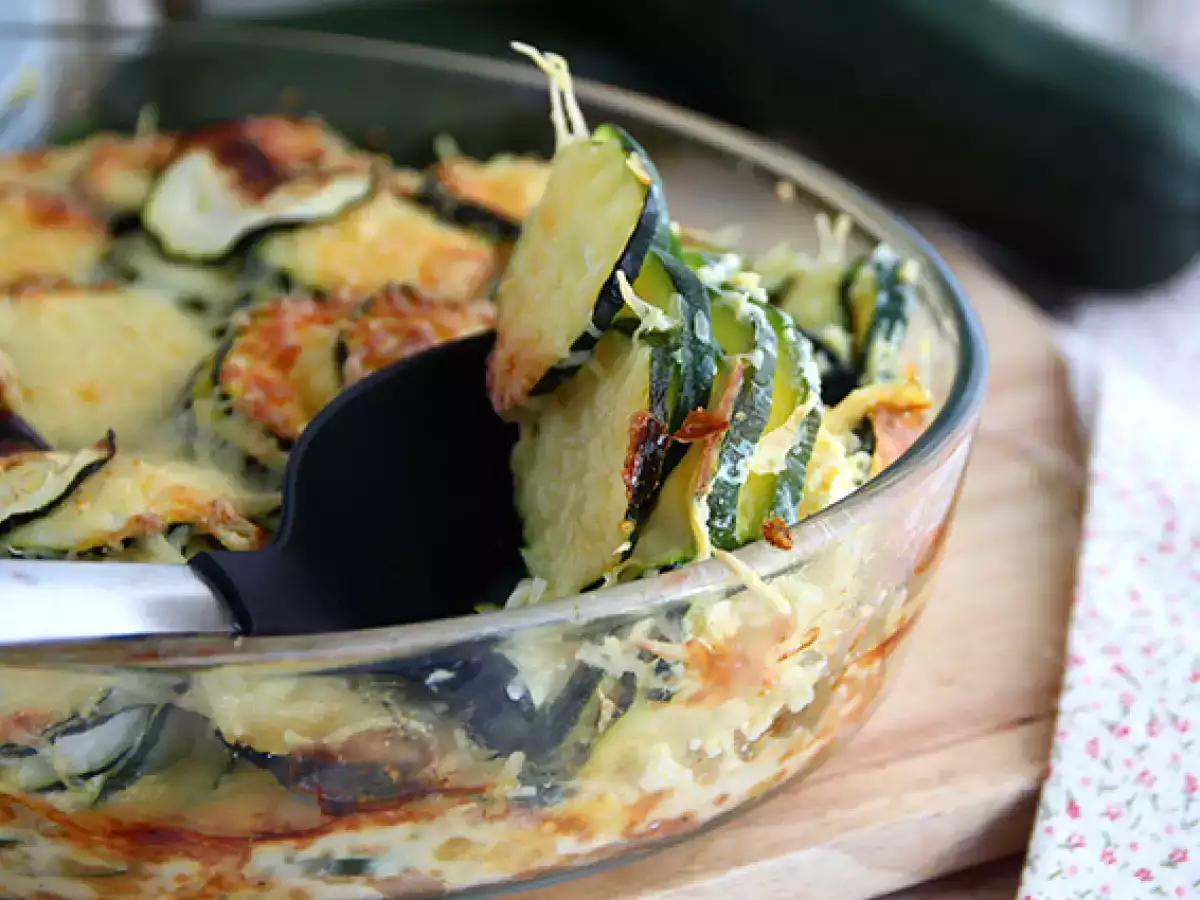 Simple zucchini gratin - photo 3