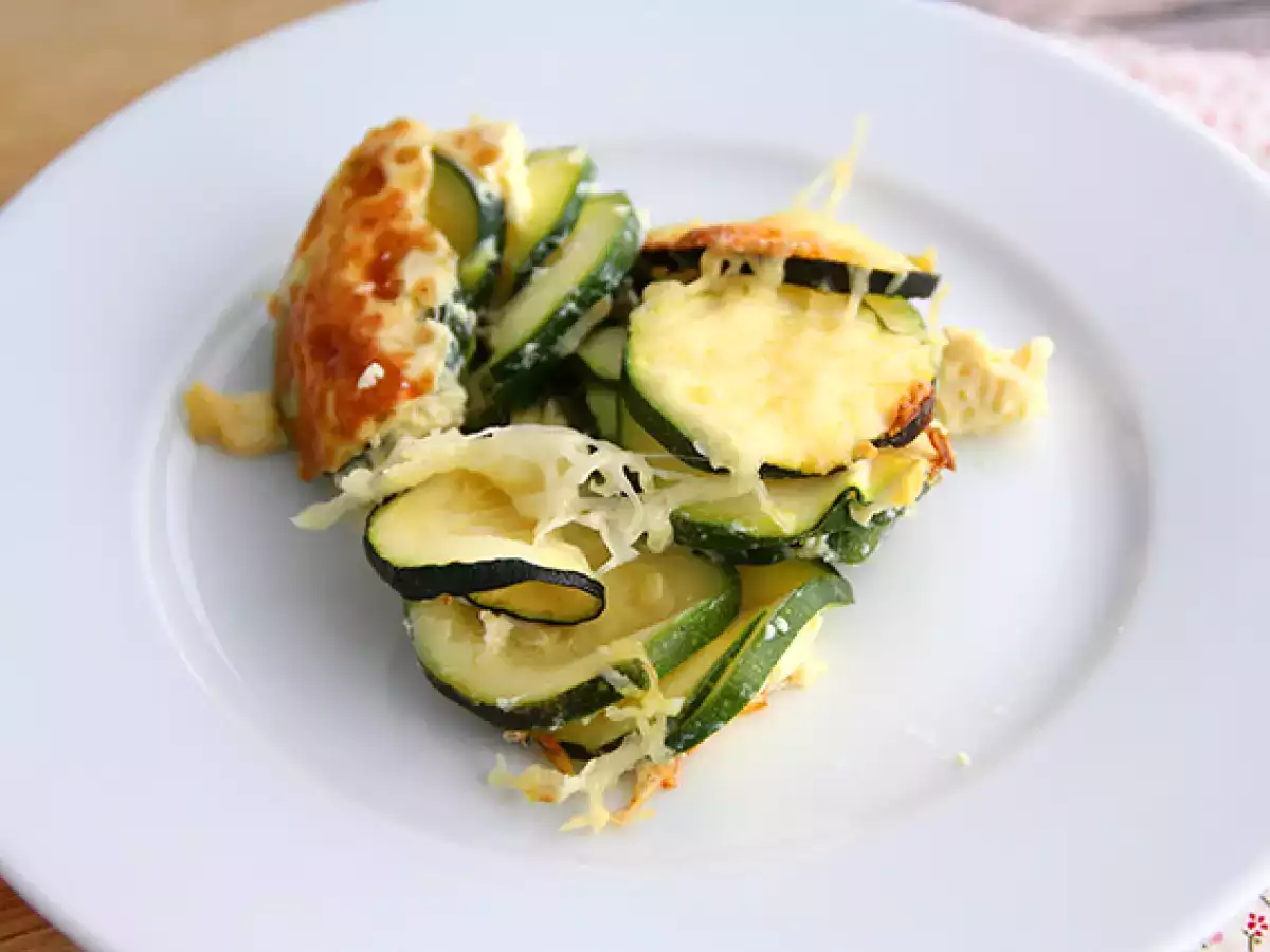 Simple zucchini gratin - photo 4