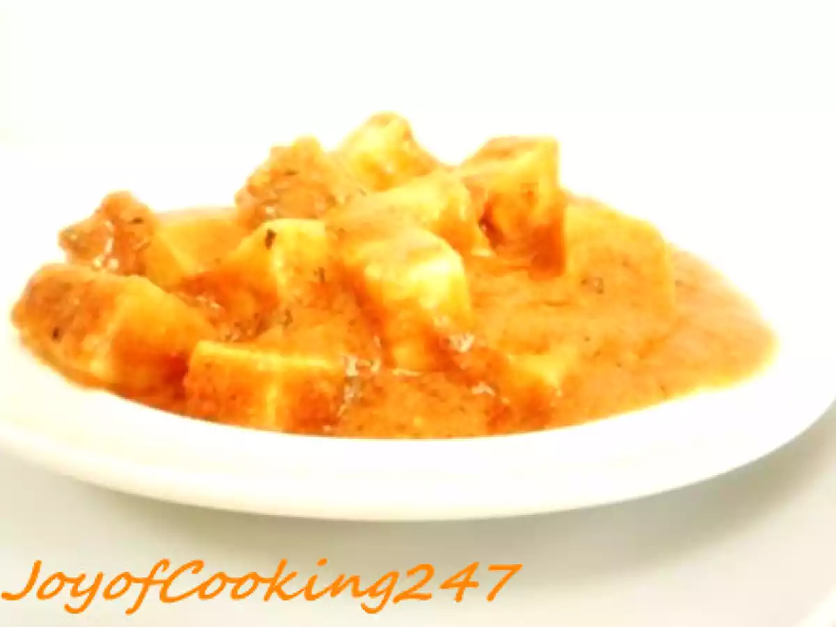 Sinful Paneer Tikka Masala in Microwave!!