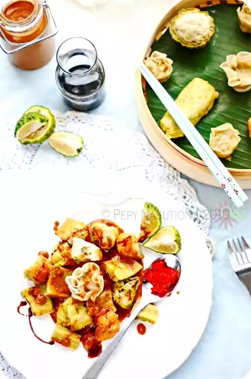 Siomay bandung: bandung style dumplings recipe