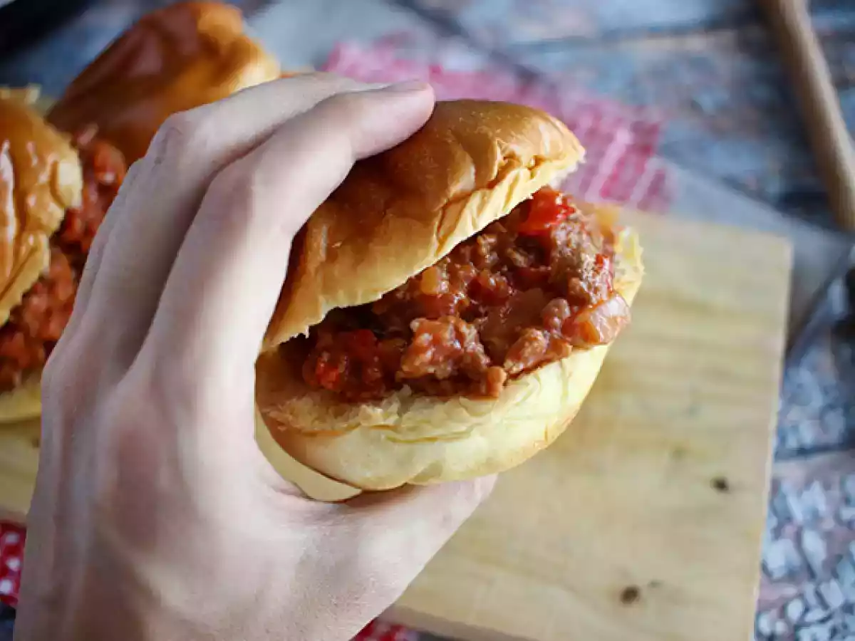 Sloppy joes style burger - photo 2