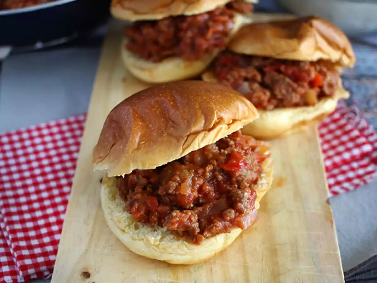 Sloppy joes style burger - photo 3