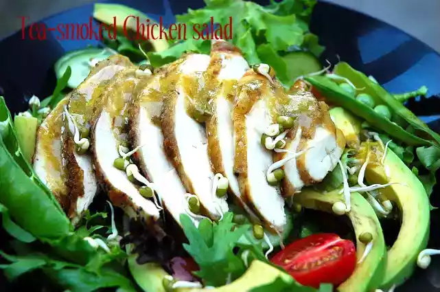 Smoked chicken salad recipe with a south african twist