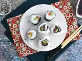 Smoked salmon and avocado maki rolls, photo 2