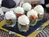 Smoked salmon and avocado verrines, photo 1