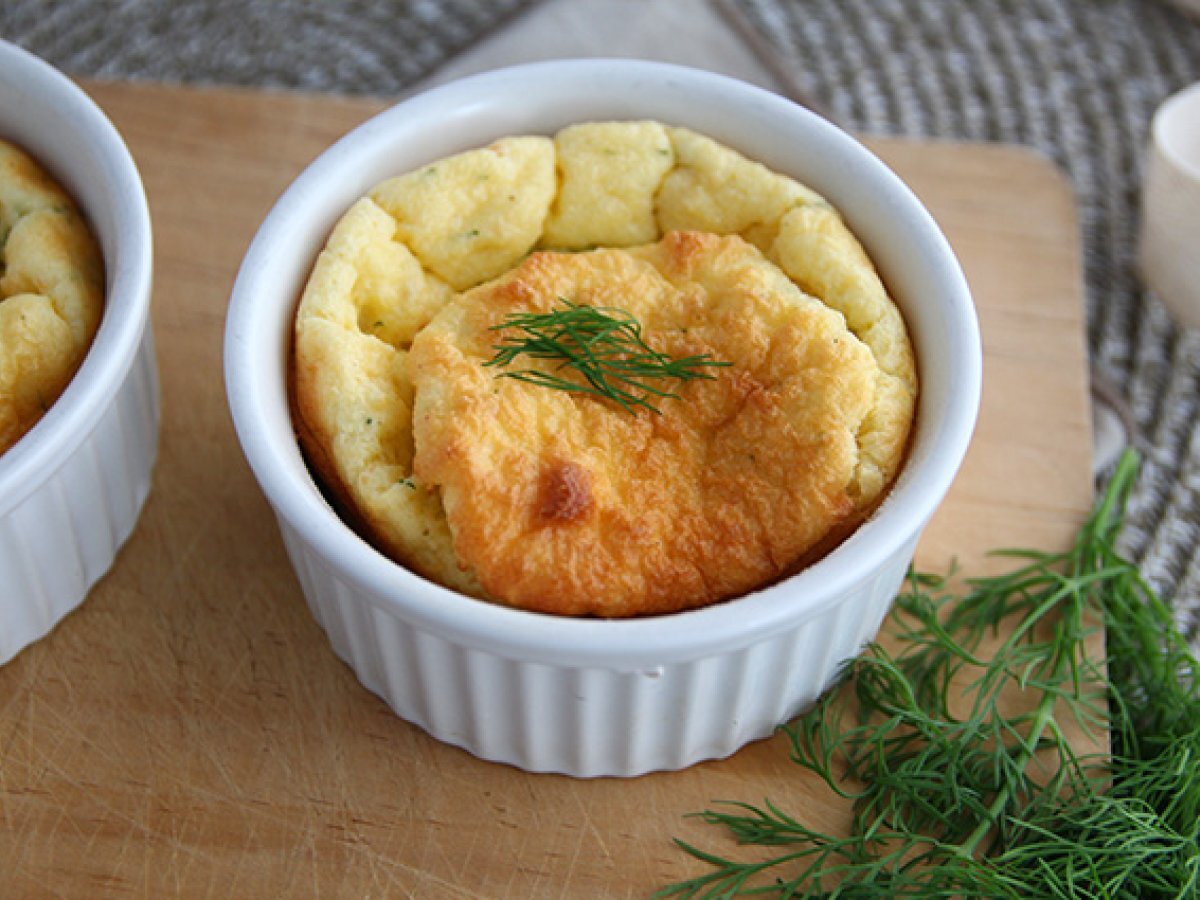 Smoked salmon and cream cheese soufflés - photo 4