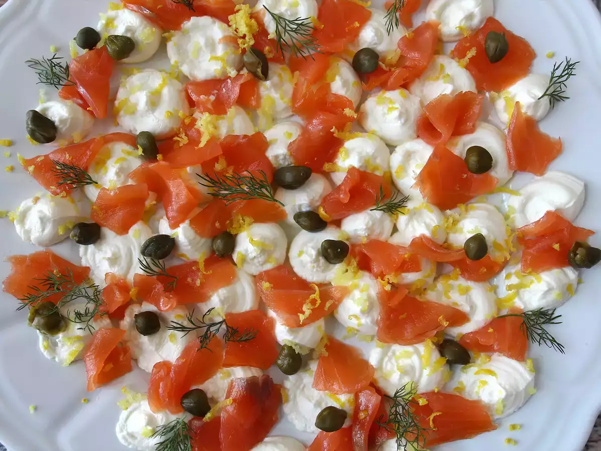 Smoked salmon aperitif spread - photo 6