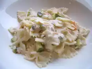 Smoked salmon, courgette and vodka pasta recipe