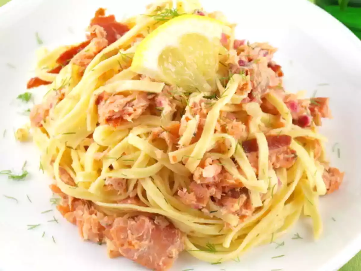 Smoked Salmon Pasta