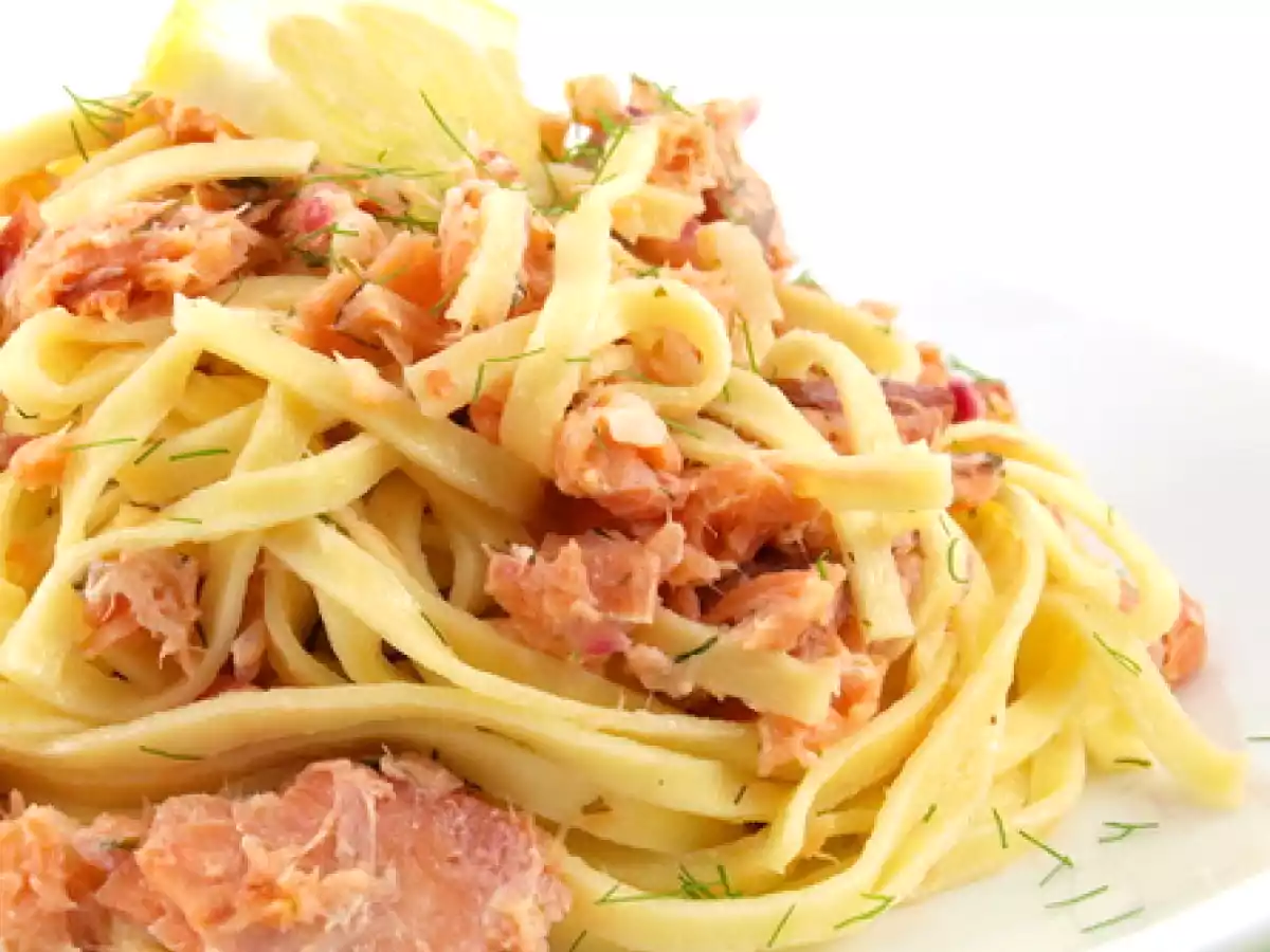 Smoked Salmon Pasta - photo 3