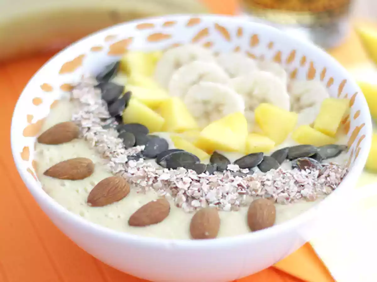 Smoothie bowl, mango and banana - video recipe ! - photo 2
