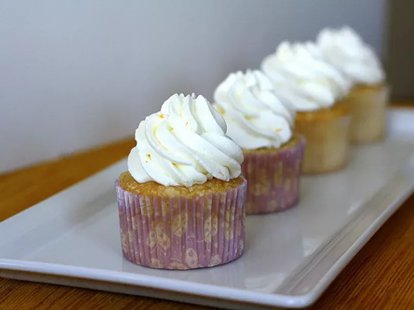 SMS: Brown Butter Cupcakes with Orange Whipped Cream, photo 3