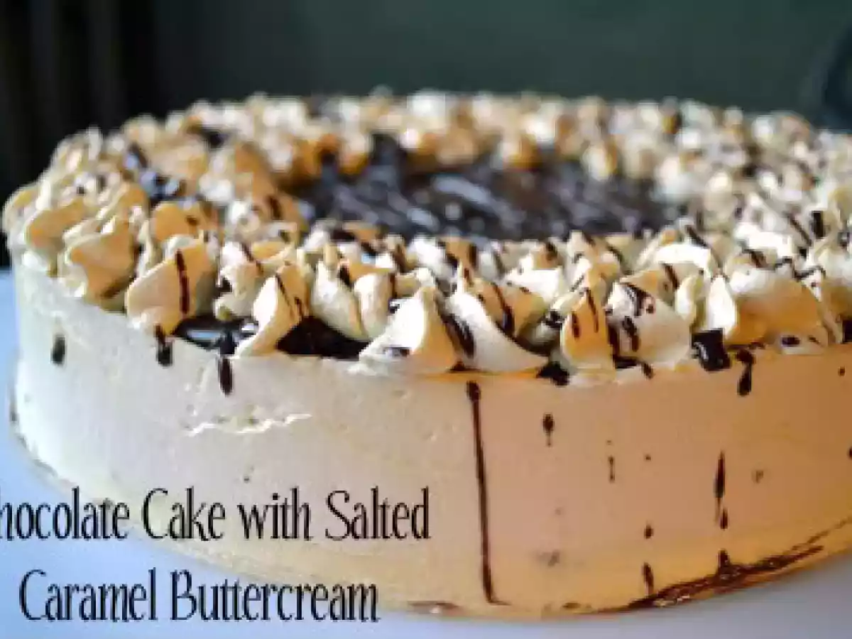 SMS: Speakeasy? Or Chocolate Cake with Salted Caramel Buttercream Frosting & Ganache - photo 3