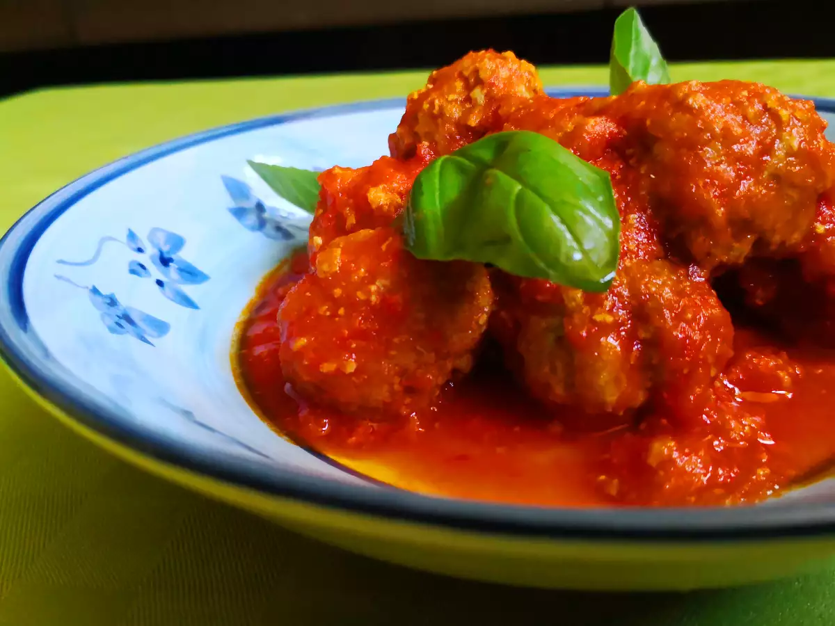 Soft and tasty meatballs with sauce - photo 2