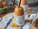 Soft-boiled eggs cooked in airfryer, photo 3