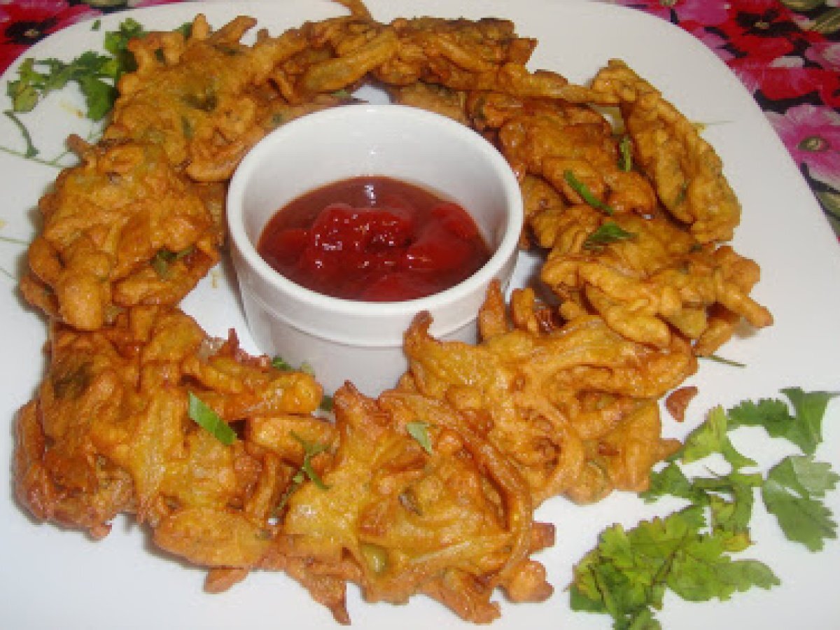 Soft onion Pakoda