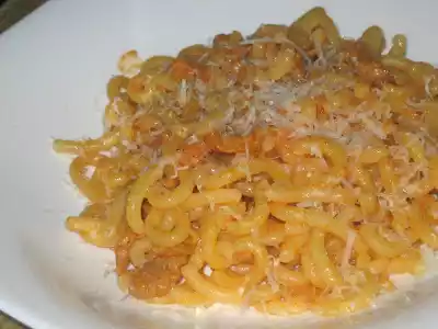 Local recipe: tortellini? tagliatelle? no, gramigna!