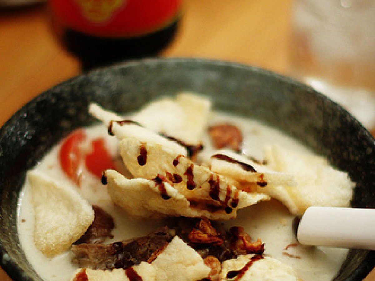 Soto Betawi - Indonesian Creamy Beef Soup - photo 3