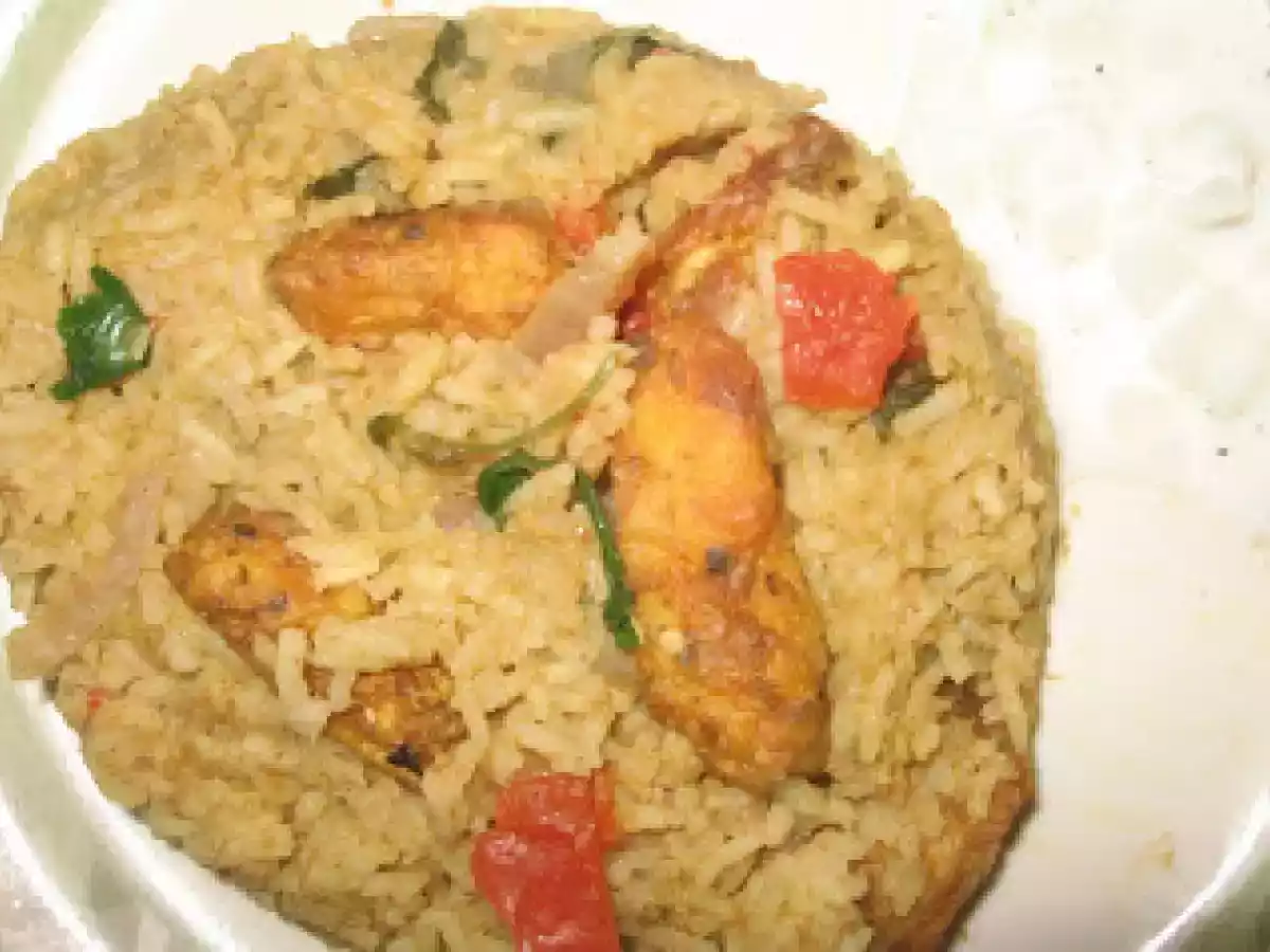 South Indian Fish Biryani