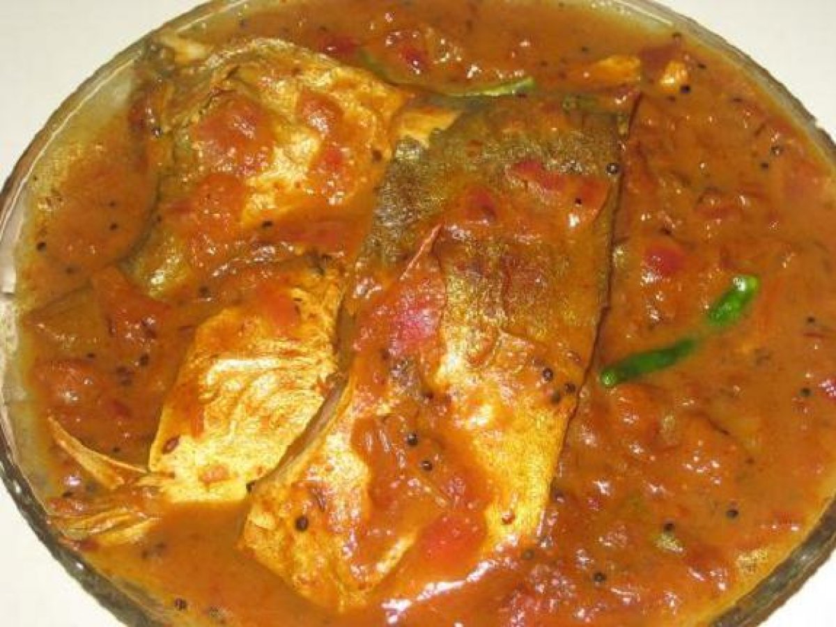 South Indian Fish curry with tamarind