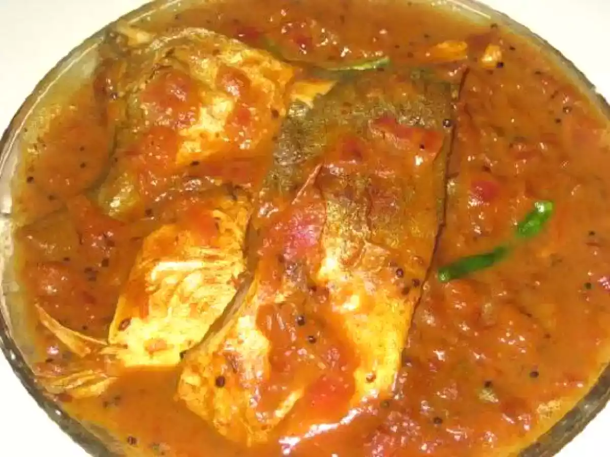 South Indian Fish curry with tamarind