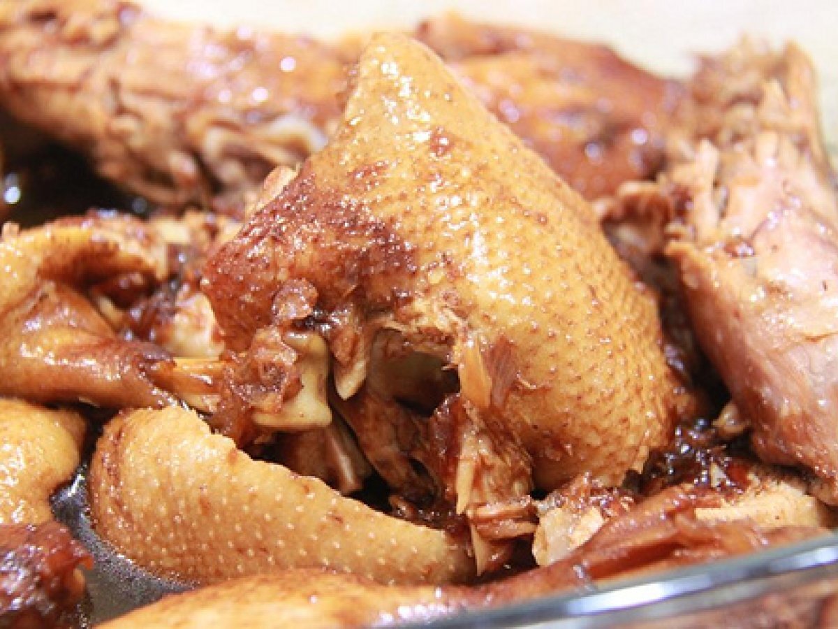 Soy Sauce Duck (Lor Ark) - Using Pressure Cooker