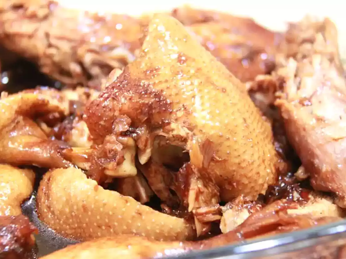 Soy Sauce Duck (Lor Ark) - Using Pressure Cooker