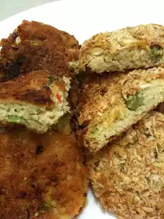 Soybean residue cake recipe