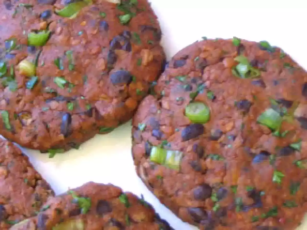 Soyrizo & Black Bean Burgers