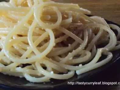 Spaghetti al burro - Recipe Petitchef