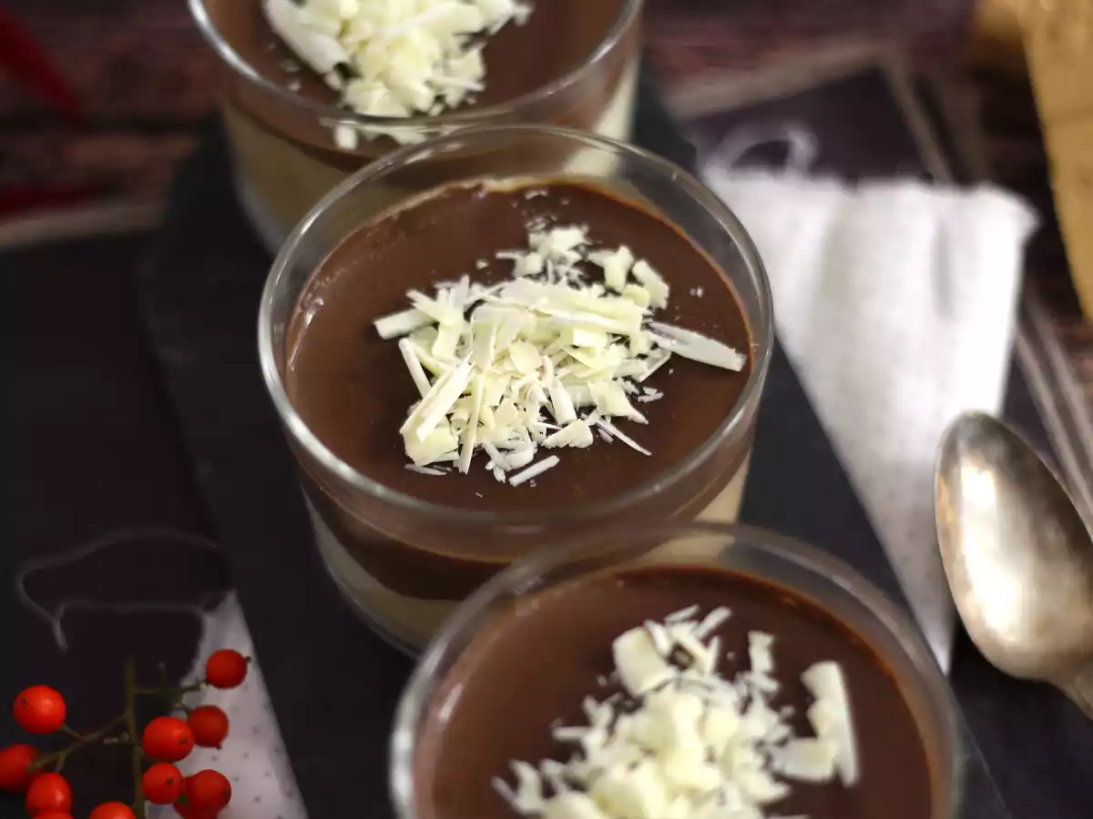 Spanish nougat and chocolate verrine : a cute presentation idea ! - photo 5