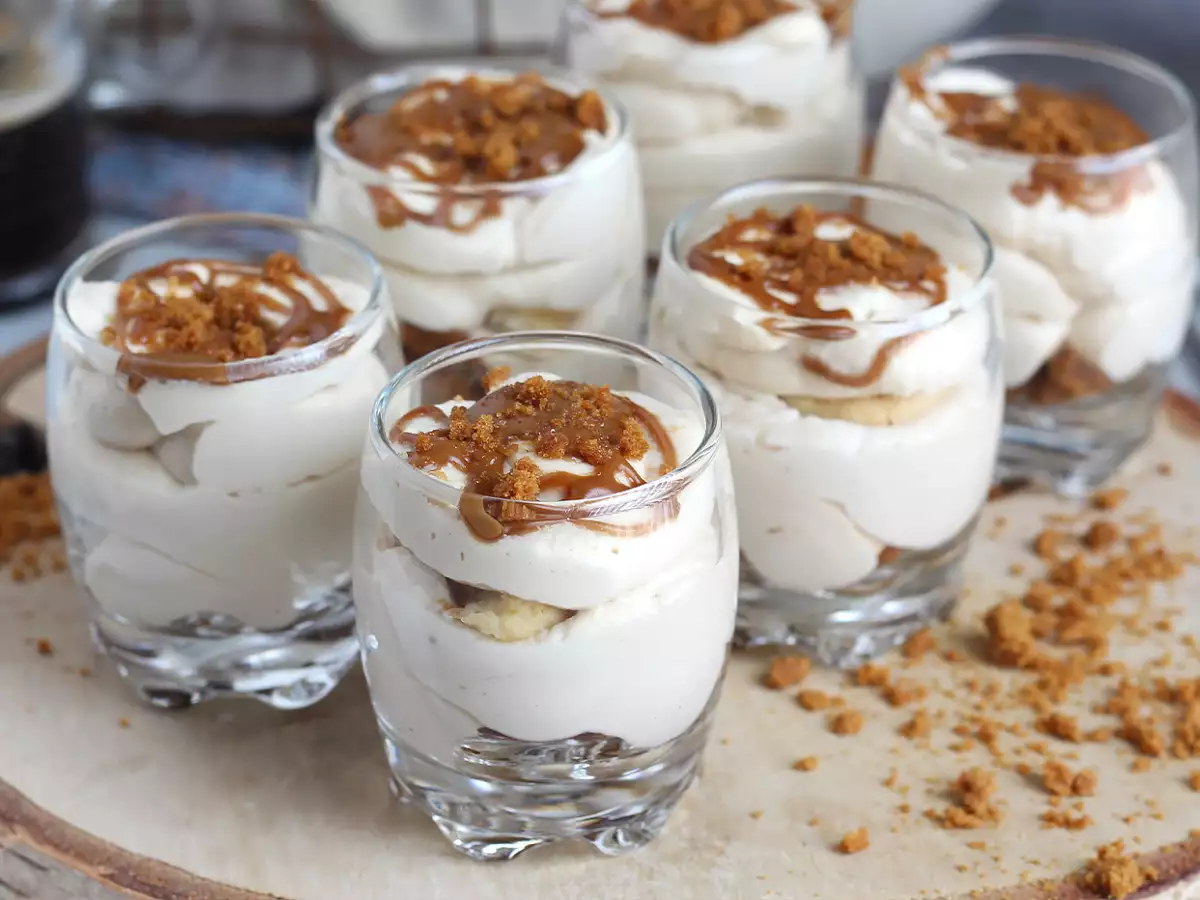 Speculoos mousse verrines - photo 5