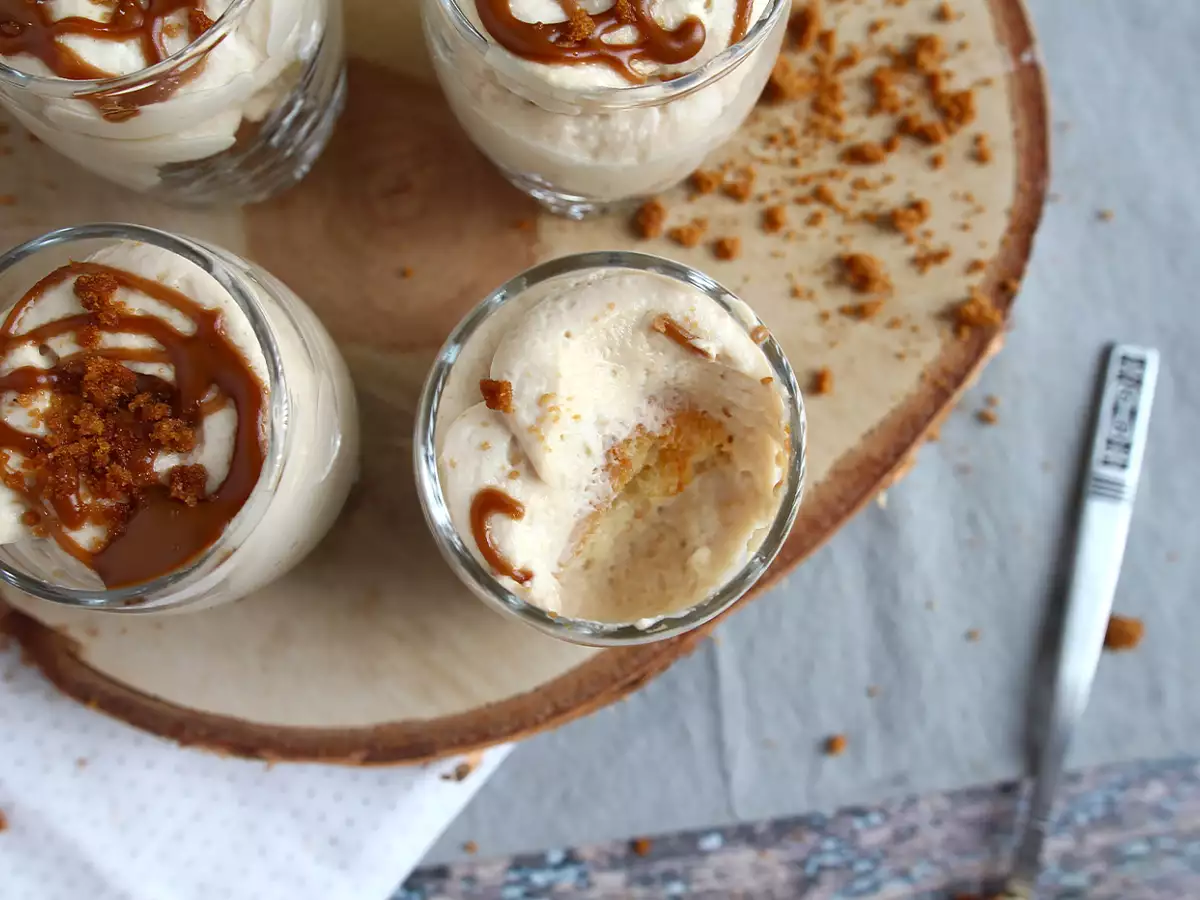 Speculoos mousse verrines - photo 6