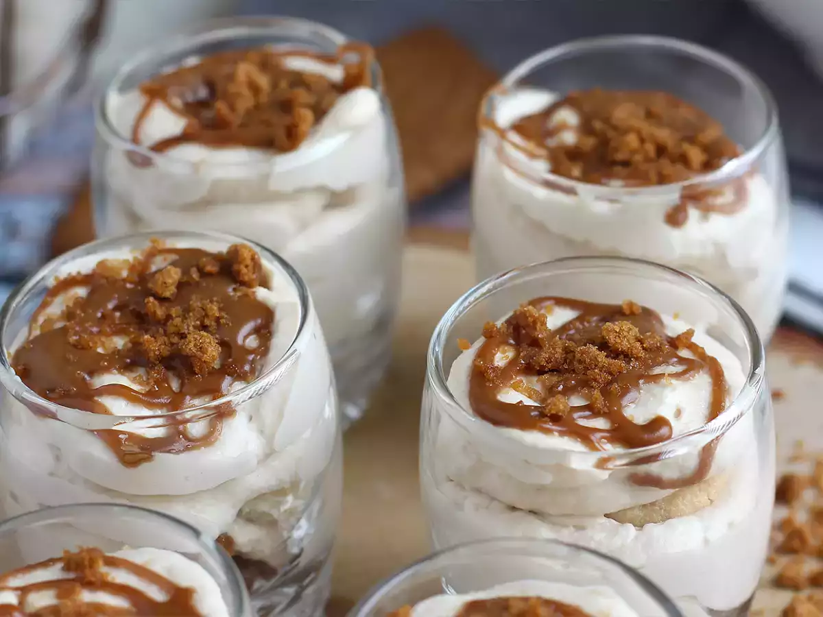 Speculoos mousse verrines - photo 7