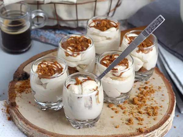 Recipe Speculoos mousse verrines