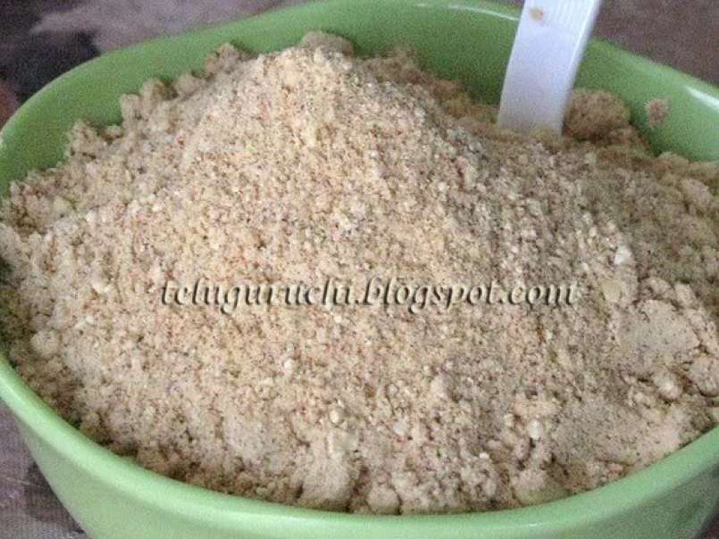 Spiced Dalia (Roasted Bengal Gram) Powder (Putnaala Podi), photo 1