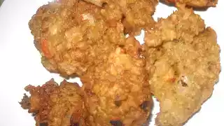 Spicy crispy oatmeal patties recipe