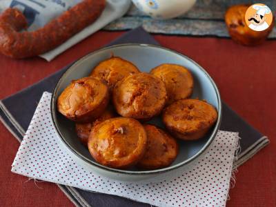 Spicy and moist chorizo muffins - photo 2