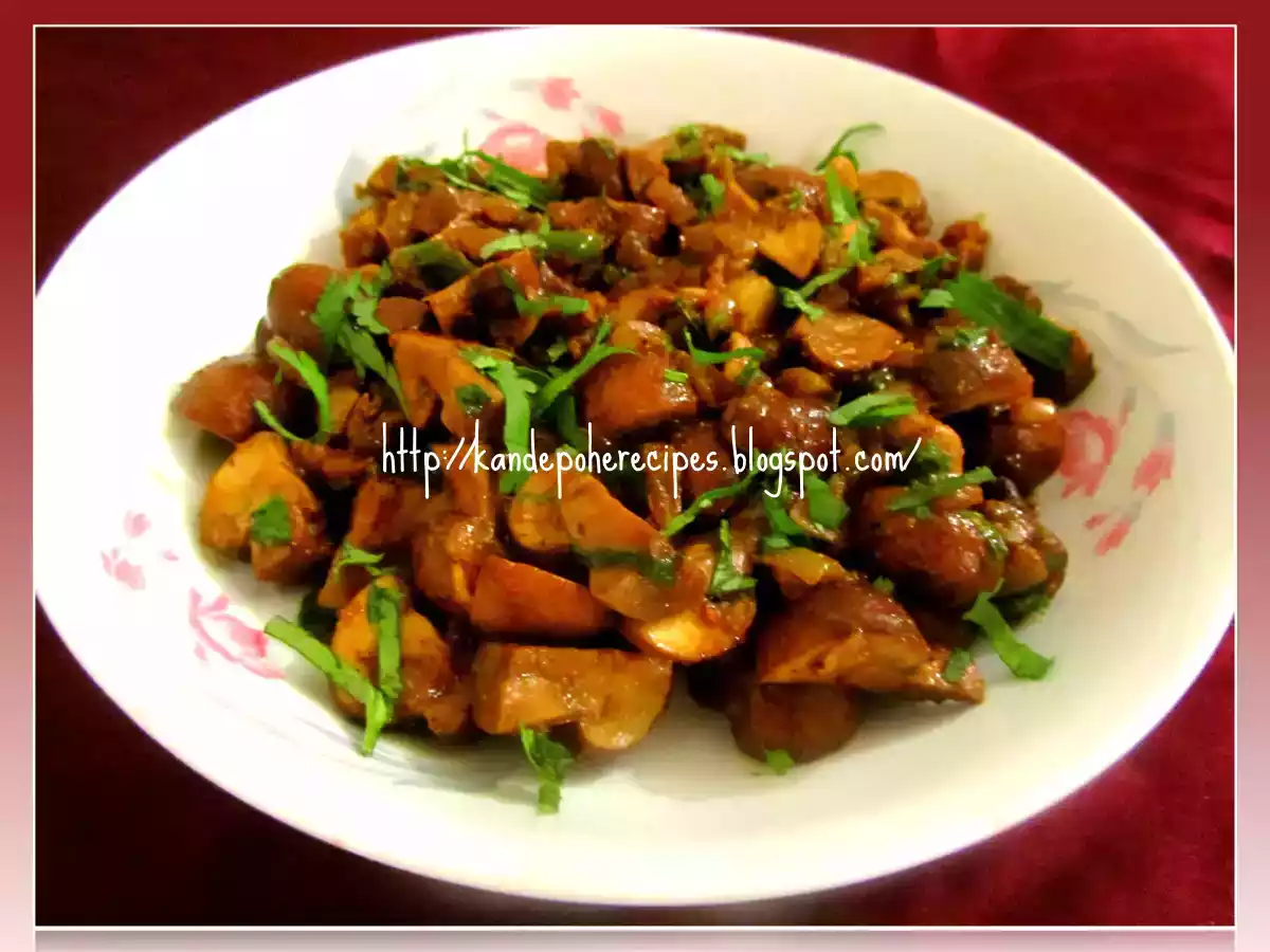 Spicy Mushroom fry