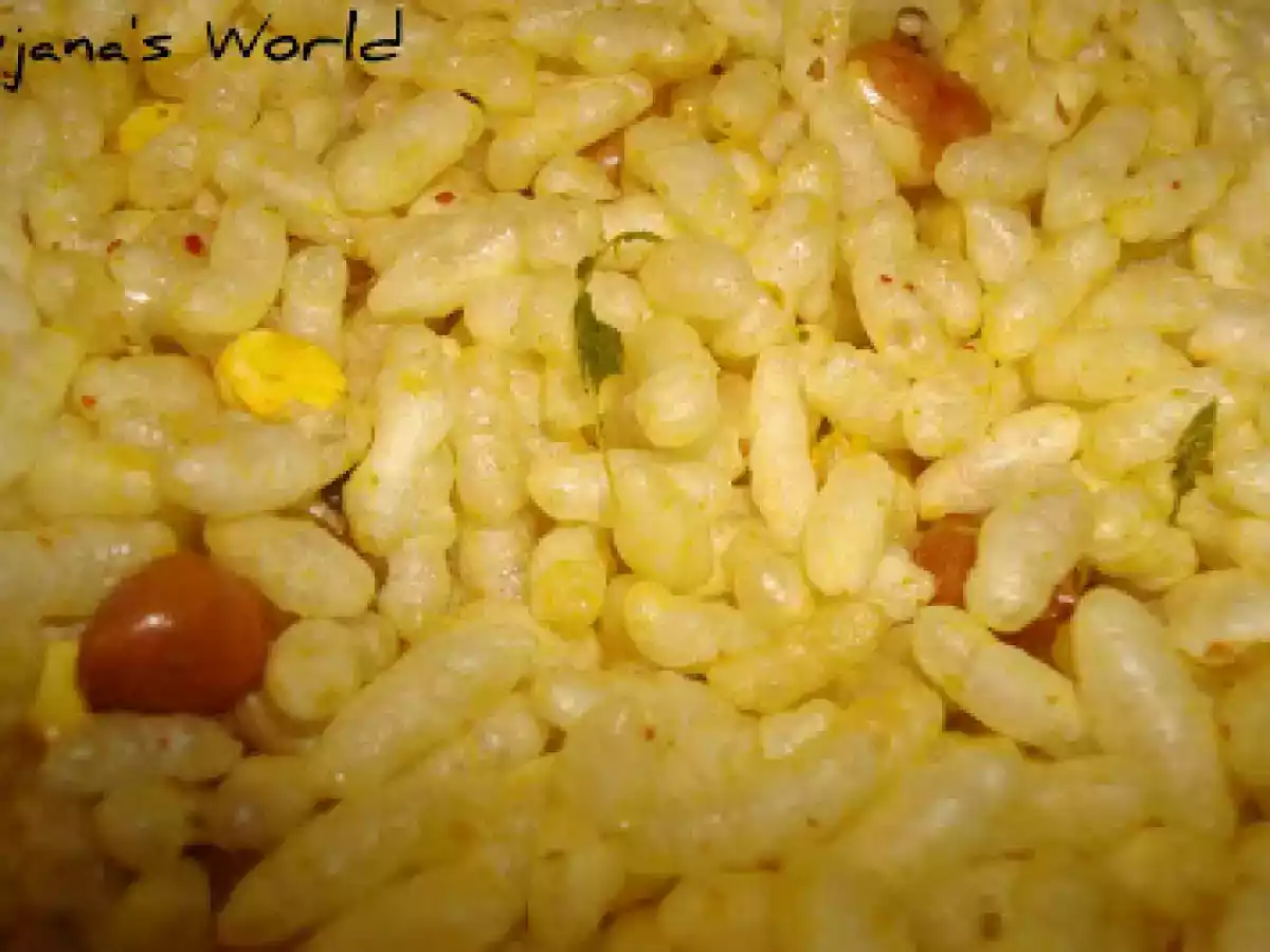 Spicy Puffed Rice