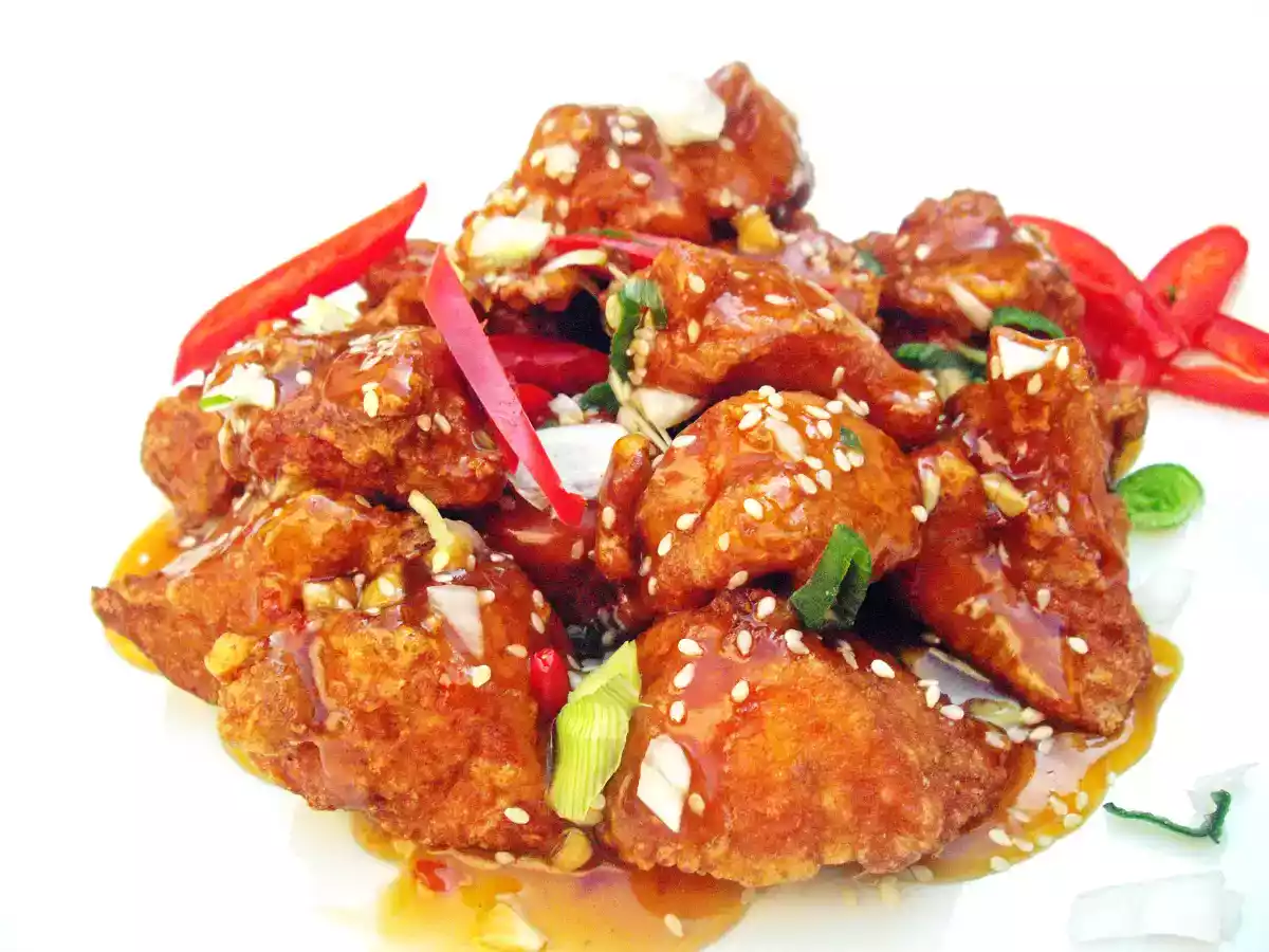 Spicy Sesame Chicken