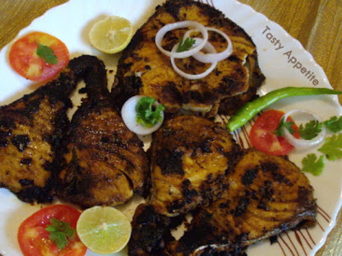 Spicy Vanjaram Fish Fry / King / Seer Fish Fry - photo 2