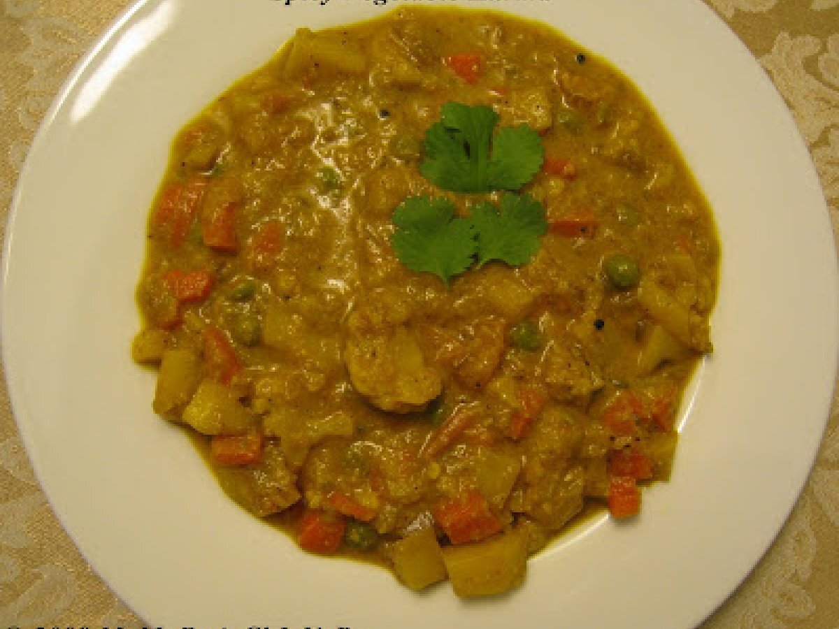 Spicy Vegetable Kurma